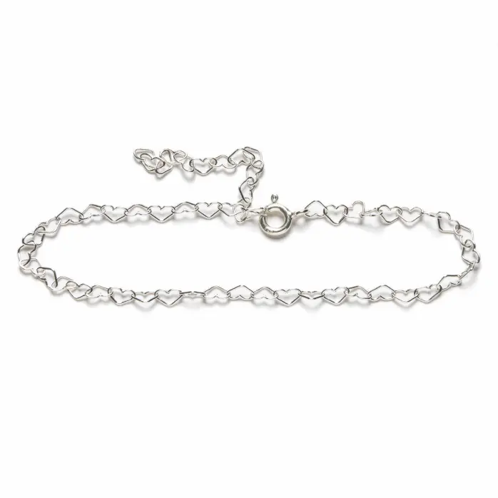 Pulseira Elos de Corações