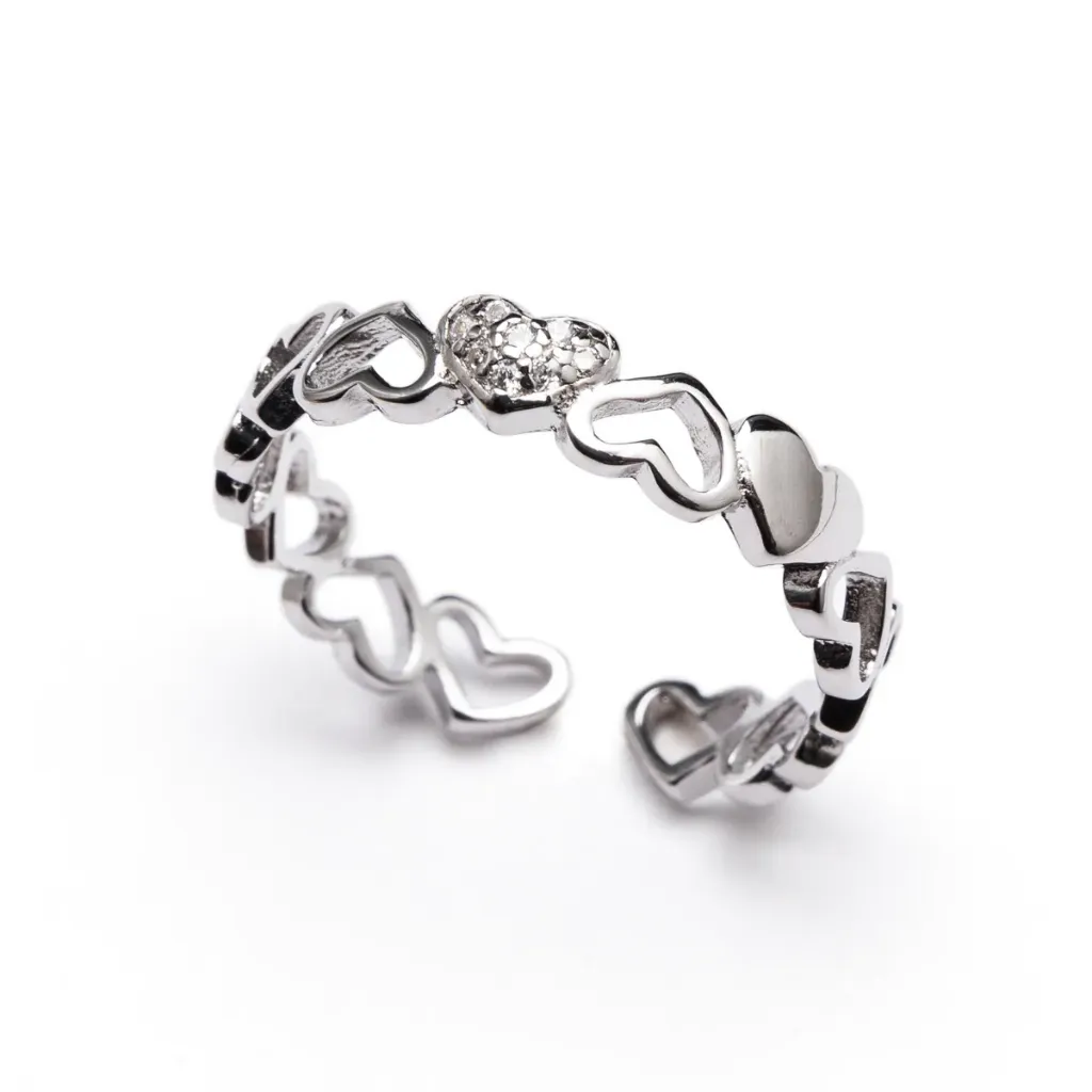 Anel Corações